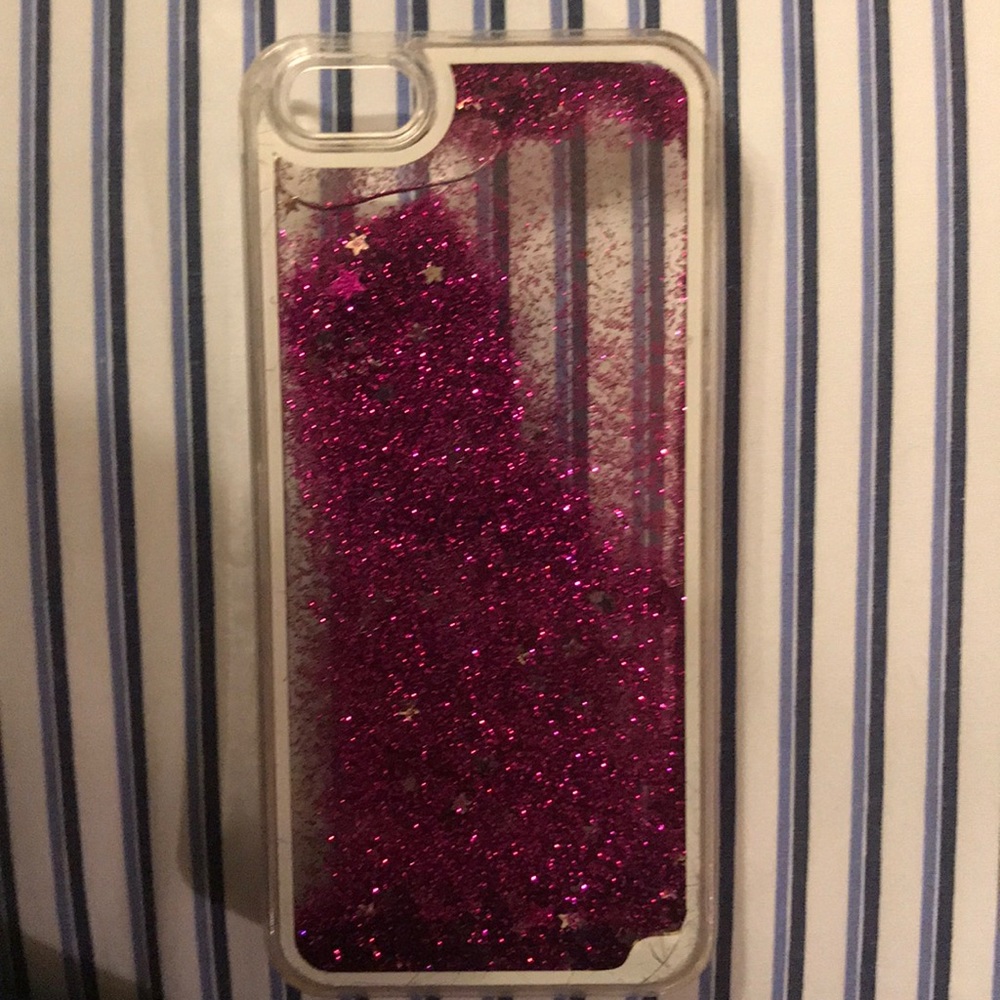 Pink IPhone 5/5s/SE Glitter Phone Case!